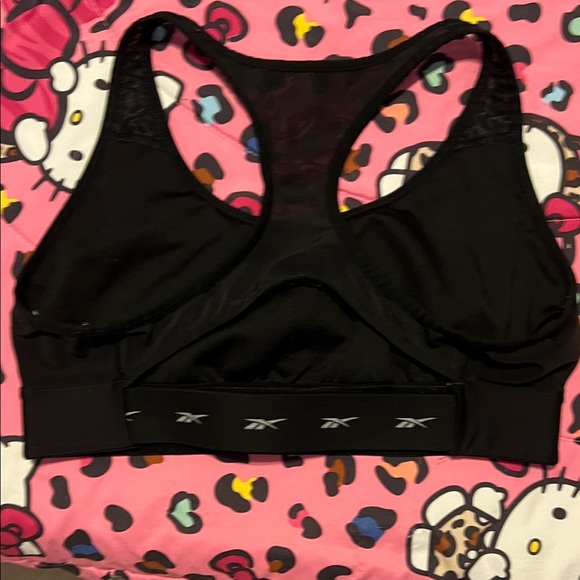 ✨Reebok Black and White Sports Bra - Picture 2 of 2